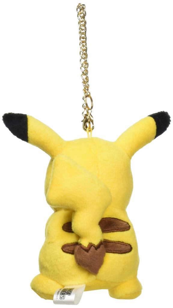 Sanei Boeki Pokemon ALL STAR COLLECTION Пикачу W9 x x Плюшевый Покемон PM04 Маскот, D6.5 H11см, Маскот,
