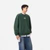 Li Ning Sports Lifestyle Series Letter Print Pullover Casual Long Sleeve Celebrity Neck Hoody Unisex Hoody Maple-Green AWDU925-12