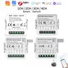 Tuya ZigBee 3.0 Умный модуль переключателя 1/2/3/4 канала Двухстороннее управление Автоматический выключатель Таймер Работает с Alexa Google Home Приложение Smart Life