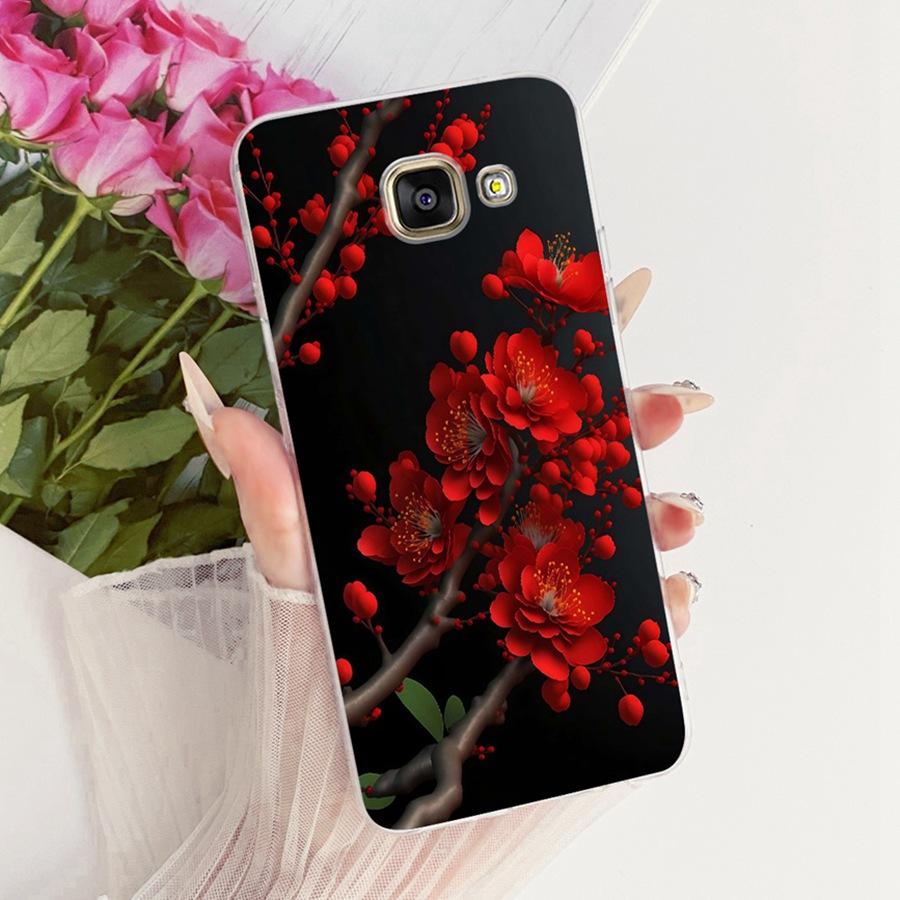 For Samsung A5 2016 2017 Case A520F Cover butterfly Silicone TPU Soft Back Cover Case For SamsungA5 2016 A510F Protective Shell
