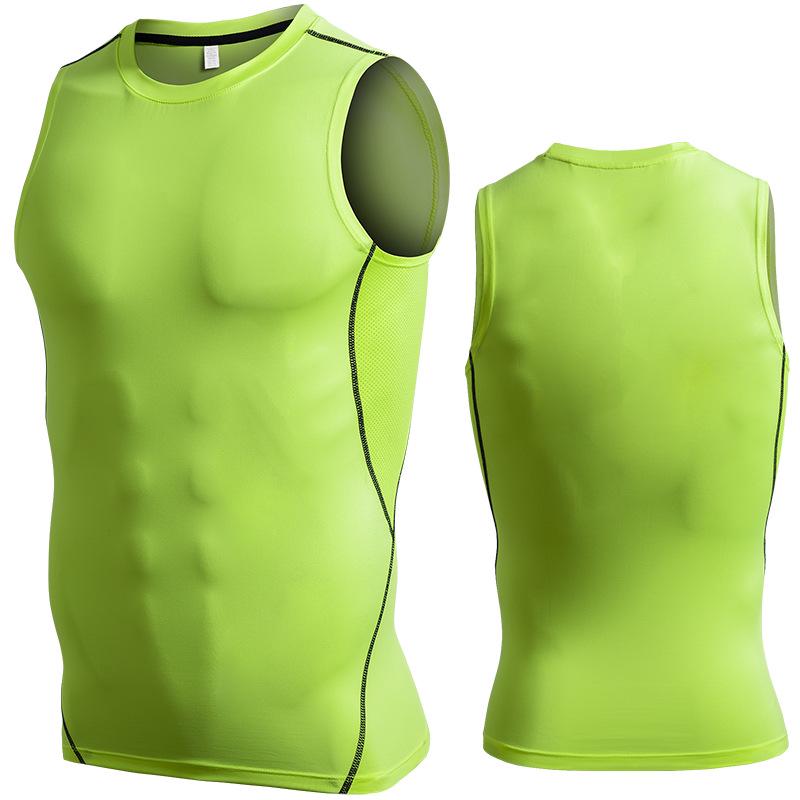 Men's Quick-Dry Silk Grid Sports Vest: Spring/Summer Base Layer for Training, Running, and Basketball