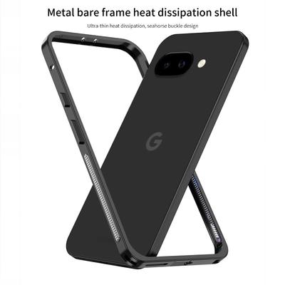 Чехол для Google Pixel 10A Съемный Металлический Защитный Ультратонкий Чехол для Google Pixel 10 A Металлическая Рамка Ударопрочный Чехол Бампер