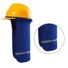 Breathable Construction Helmet Sun Shield Neck Protector 36cm Length for Outdoor Safety Hard Hat Accessories