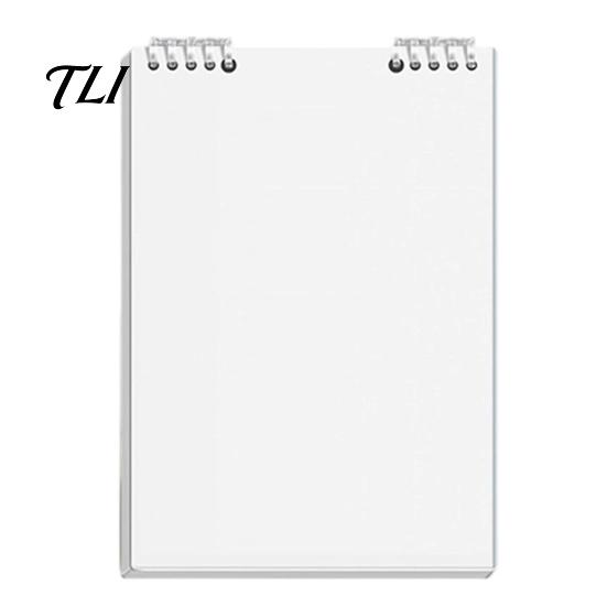 Classroom Note Taking Book Top Bound Spiral Notebook, Premium Anti-bleed Paper Diary Book, Anti Bleed Portable A5 Notepad for Office School