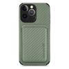Для Apple iPhone 14 13 12 11 Pro Max XR XS Чехол для мобильного телефона Магнитный карман для карт Сумка для карт Magsafe Защитный чехол с текстурой волокна