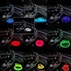 5M Car Interior LED Strip Lights - Flexible USB Powered Multi-Color Ambient Glow for DIY Auto Decoration & Party Atmosphere