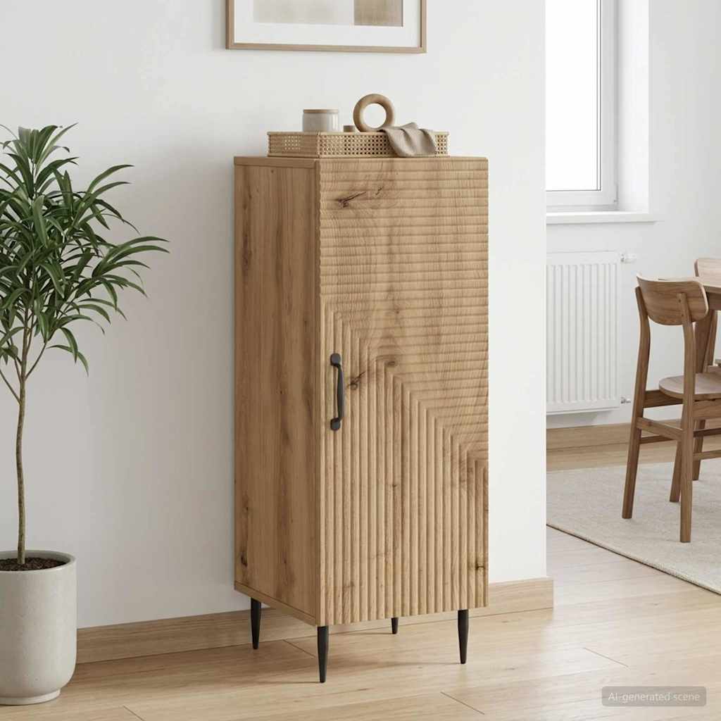 Sideboard Artisan Oak 33 x 34.5 x 89.5 cm engineered wood