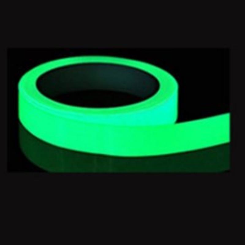 Светящаяся лента 3 м темно-зеленая самоклеящаяся лента ночного видения светится в темноте Предупреждение о безопасности Этап безопасности Ленты для украшения дома
