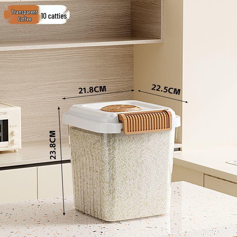 Герметичный контейнер для хранения риса и зерна, защищенный от насекомых