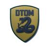 Моральный патч Gadsden Snake DTOM - ПВХ Велкро на липучке