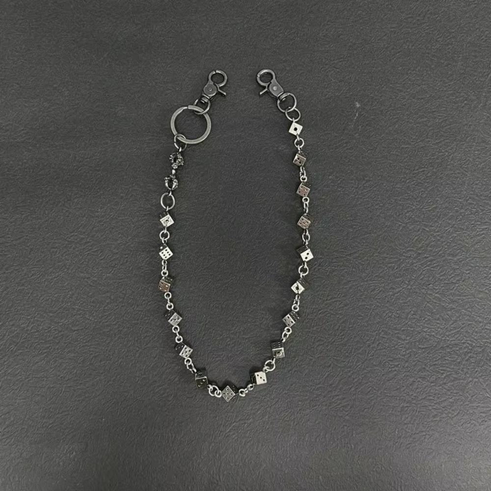 Длинные брюки поясная цепочка кисточка кошелек цепочка крутая цепочка брелок джинсы аксессуары