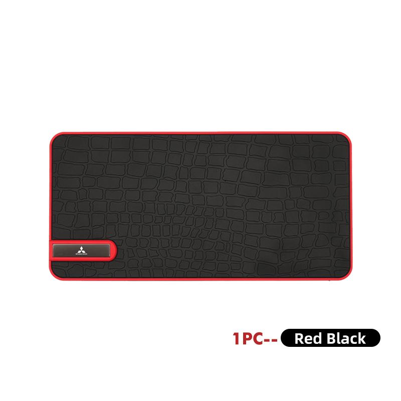 dnsh2 For Mitsubishi Car Logo Anti-Slip Mat Dashboard Silicone Sticky Storage Pad Outlander Pajero Sport Lancer EX ASX L200 Eclipse