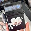 Верхняя загрузка Ins Коробка для хранения фотокарточек Kpop Идол Держатель для фотокарточек Коробки Kawaii Чехол-альбом Контейнер Портативный Чехол-коробка для хранения