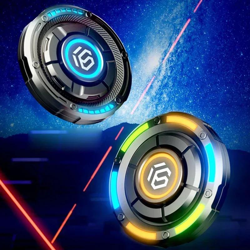 Fidget Spinner Papa Coin Push Card Stress Reliever Toys  Metal Fingertip Gyroscope Alloy Spinning Top Desk Edc For Adults Kids