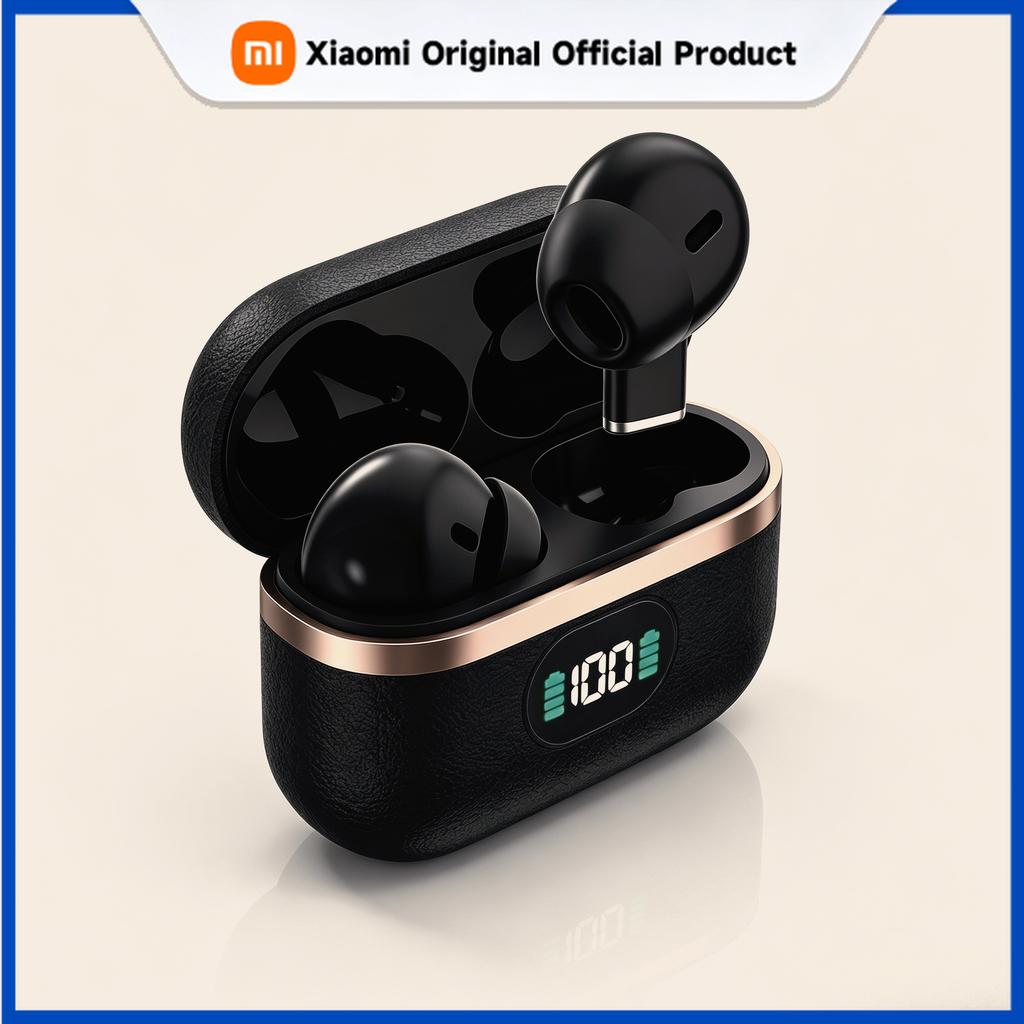 Xiaomi Open‑Ear Hook TWS Bluetooth Earphones Bone‑Conduction Style Touch Control LED Display, Built‑in Mic for Running Fitness