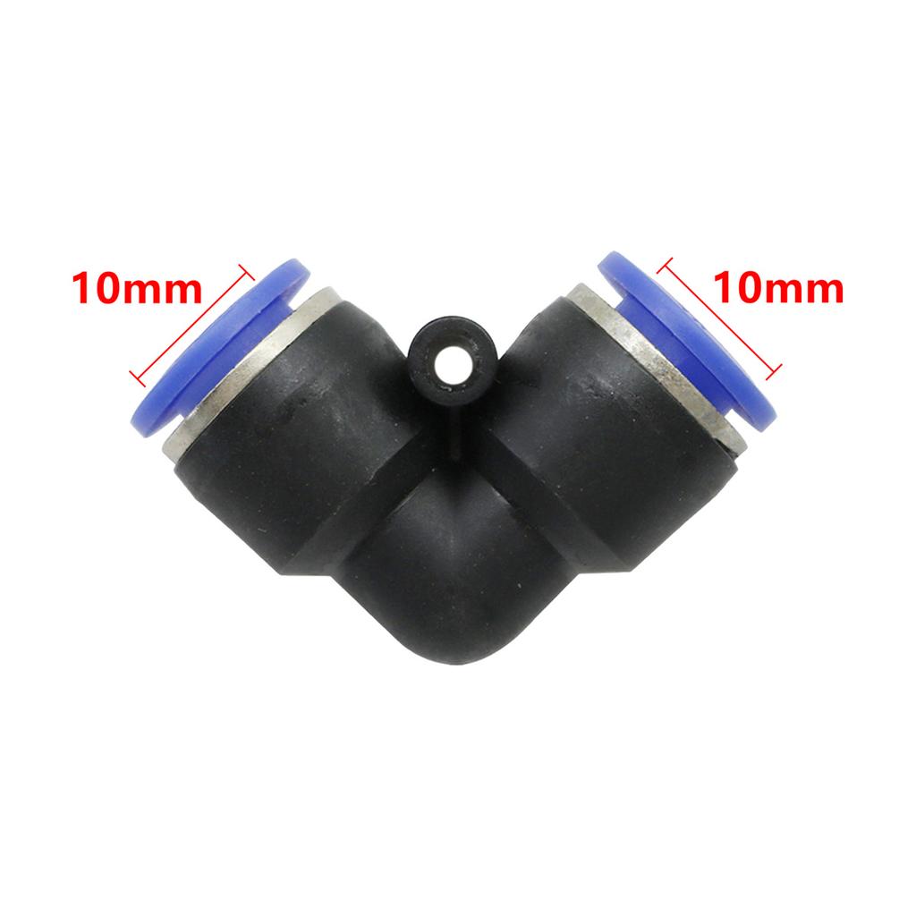 Угловой быстроразъемный соединитель с наружным диаметром 4/6/8/10/12/14/16 мм, пневматическое соединение для домашней кухни, разделитель воды