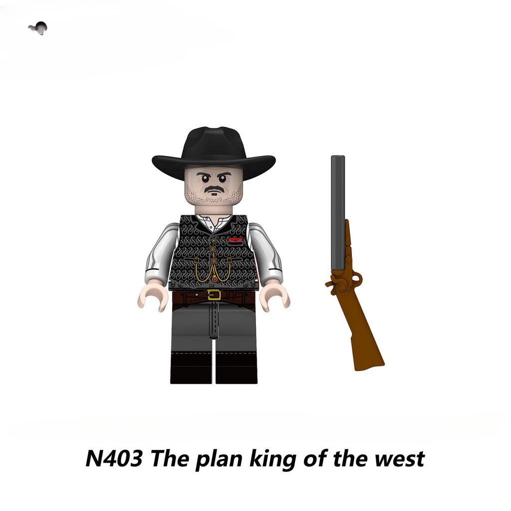 Серия фильмов Персонаж ковбоя Строительные блоки Детские игрушки-конструкторы