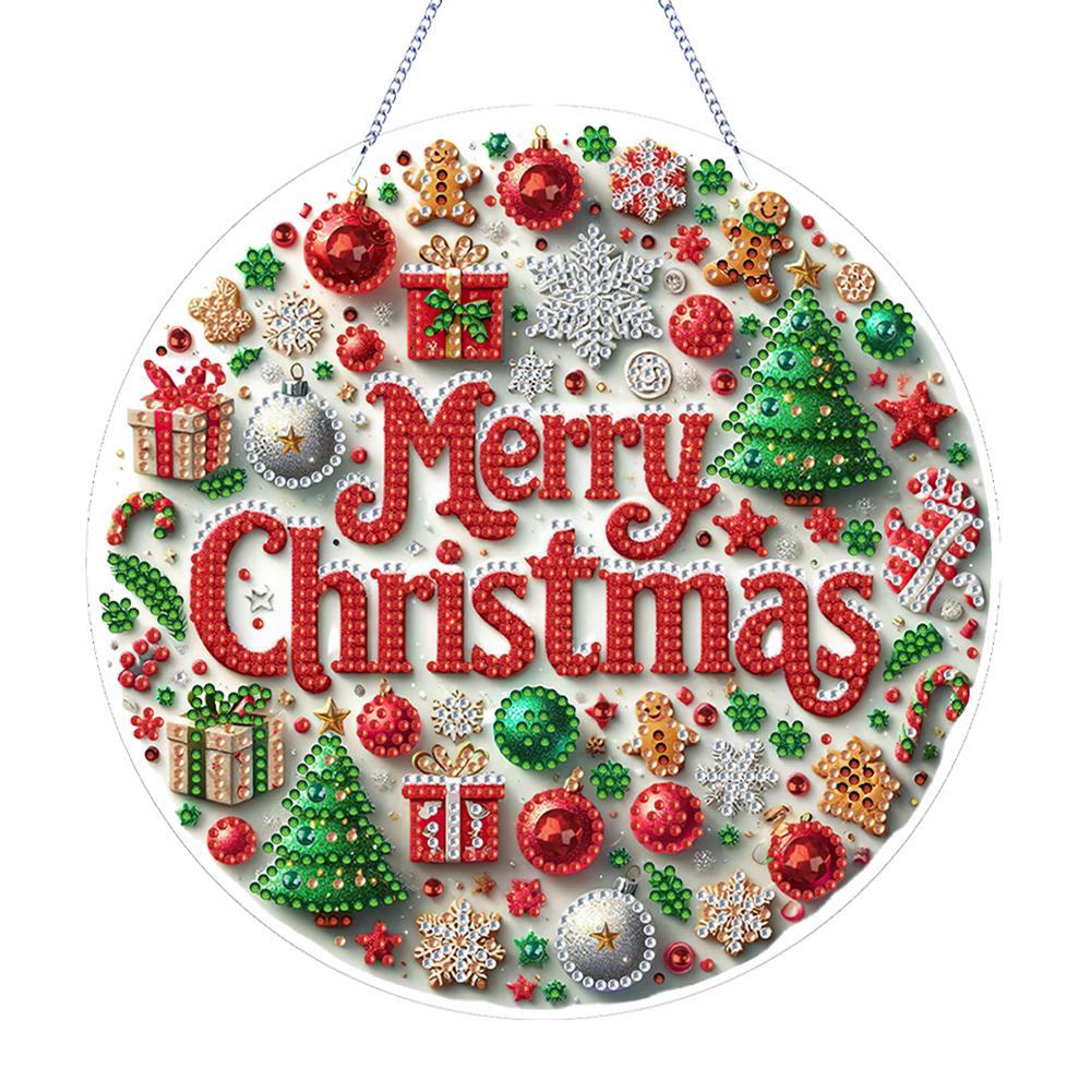 2D Плоские Наборы для Алмазной Живописи Сделай Сам, Подвески для Окна, Алмазная Мозаика из Страз, Алмазная Живопись, Подвеска-Шарм для Дома Сделай Сам