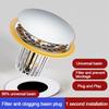 Hair Trap Pop Up Drain Filter Anti-clog Sink Strainer Floor Drain Filter Mesh Bathroom Accessory