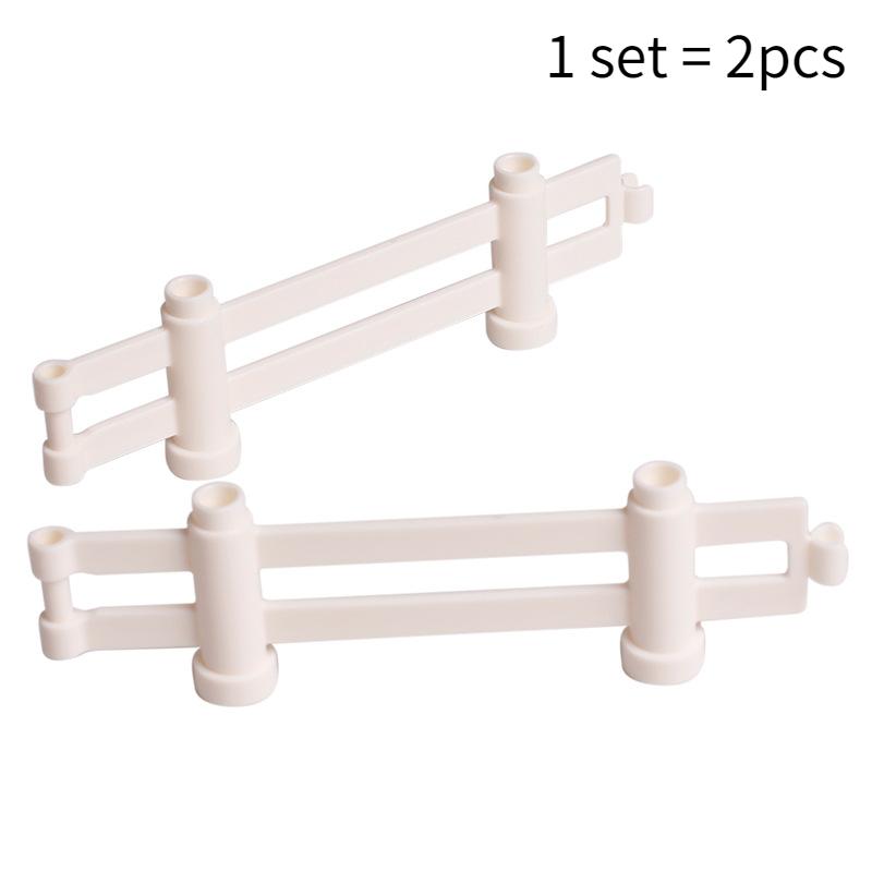 Большие строительные блоки Аксессуары Железнодорожные пути Дорожные знаки Светофор Дорожное заграждение Парковочный столб Забор Совместимые Серия для улицы Детские игрушки