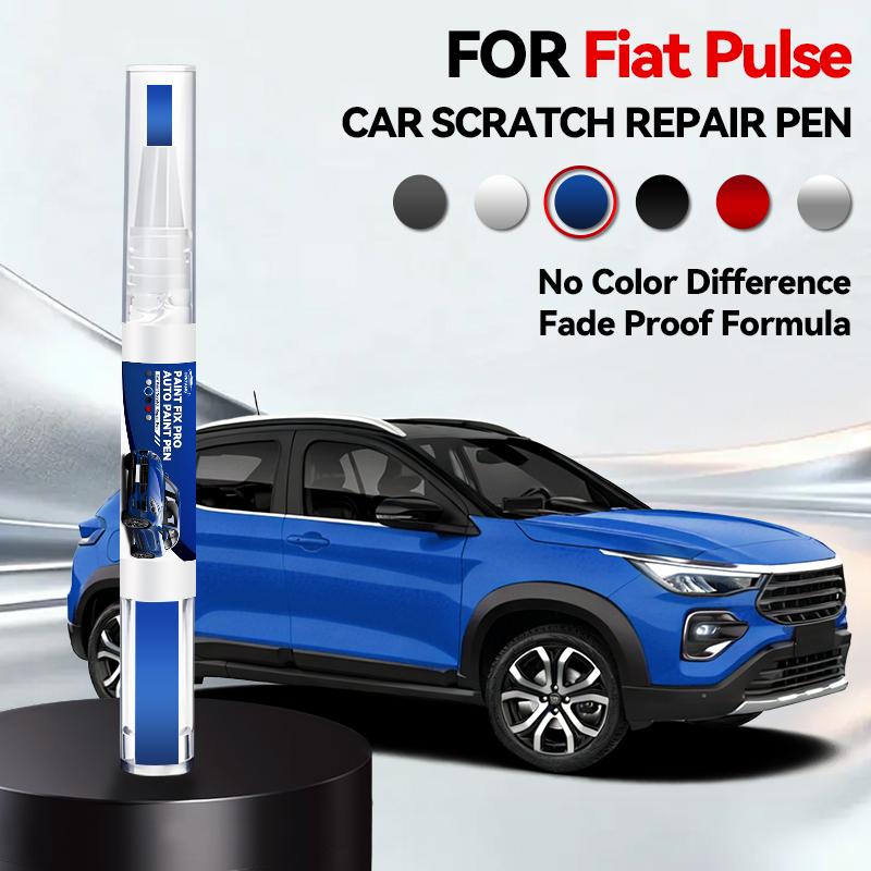 Car Paint Repair Pen For 2021-2025 FIAT Pulse Paint Scratch Repair Accessories Blue Bank White Gray Volcano Black Silver