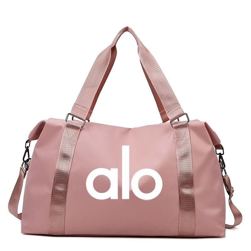Printed sports fitness bag, portable travel bag, shoulder crossbody bag, lightweight waterproof large-capacity travel bag