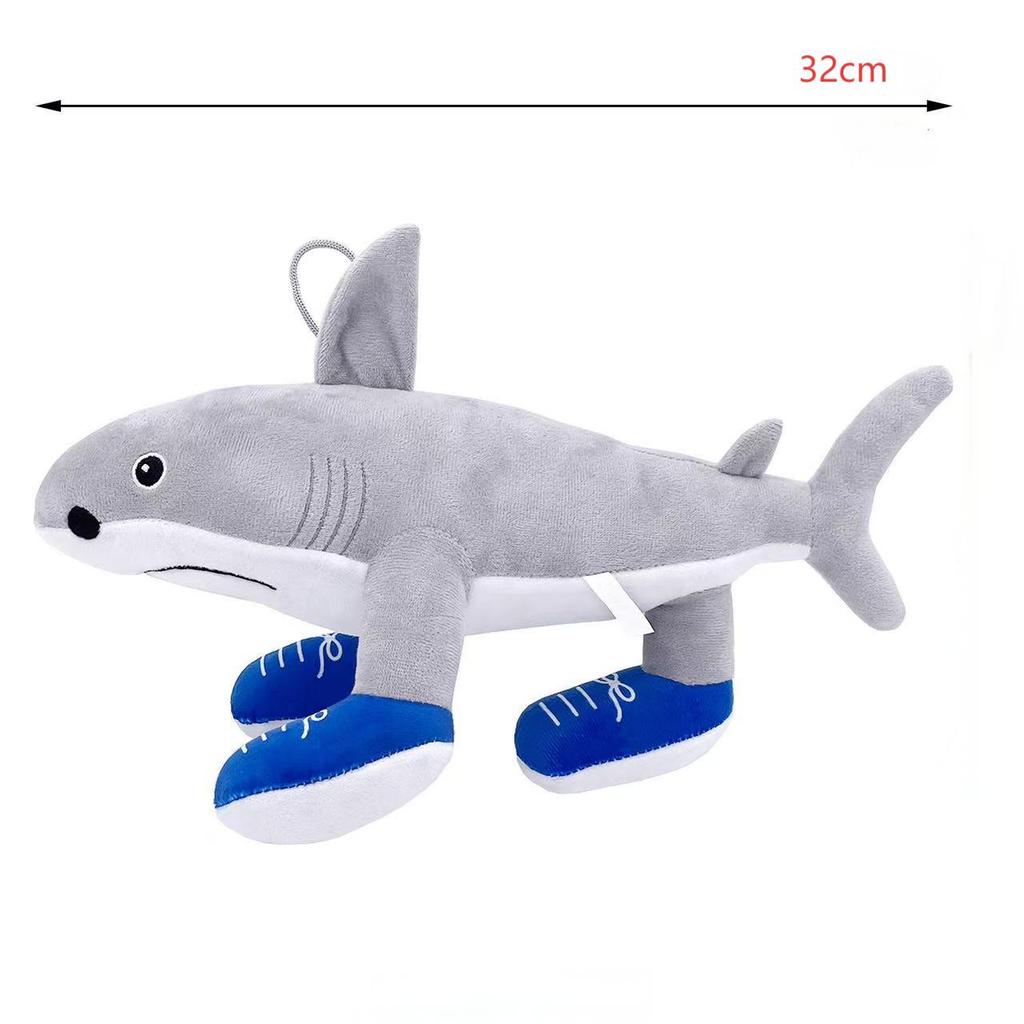 Italian Brainrot Tung Tung Tung Sahur Plush Toys Tungtung Sahur Tralalero Tralala Shark Plush Soft Stuffed Toy Doll Gift..
