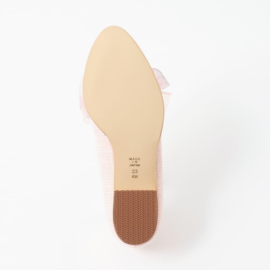 Туфли-лодочки на низком каблуке, модель 130035100012 [Diana], Япония, розовые, 24.0 см,