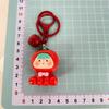 New Night Glow Bell keychain Cute Candy Color Pendant Bag Pendant Creative Backpack Hange Gift Pendant