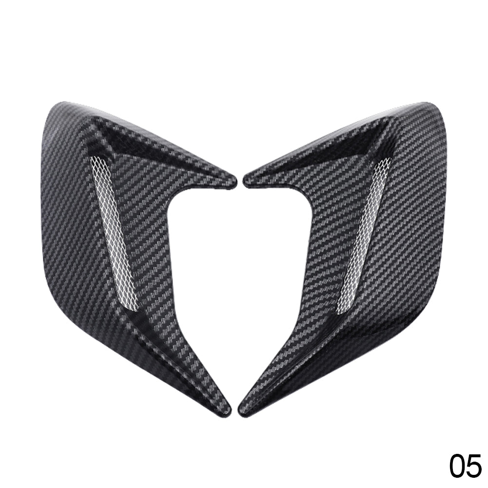 2Pcs Car Side Air Vent Modification Ventilation Grille Cover Side Air Intake Cover Hood Decoration Car Modification Accessories