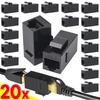 2-20 шт. RJ45 Cat6 Муфта Ethernet Сетевой Прямой Соединитель Кабеля LAN Соединитель Ethernet Кабеля Женский на Женский Удлинитель Адаптер
