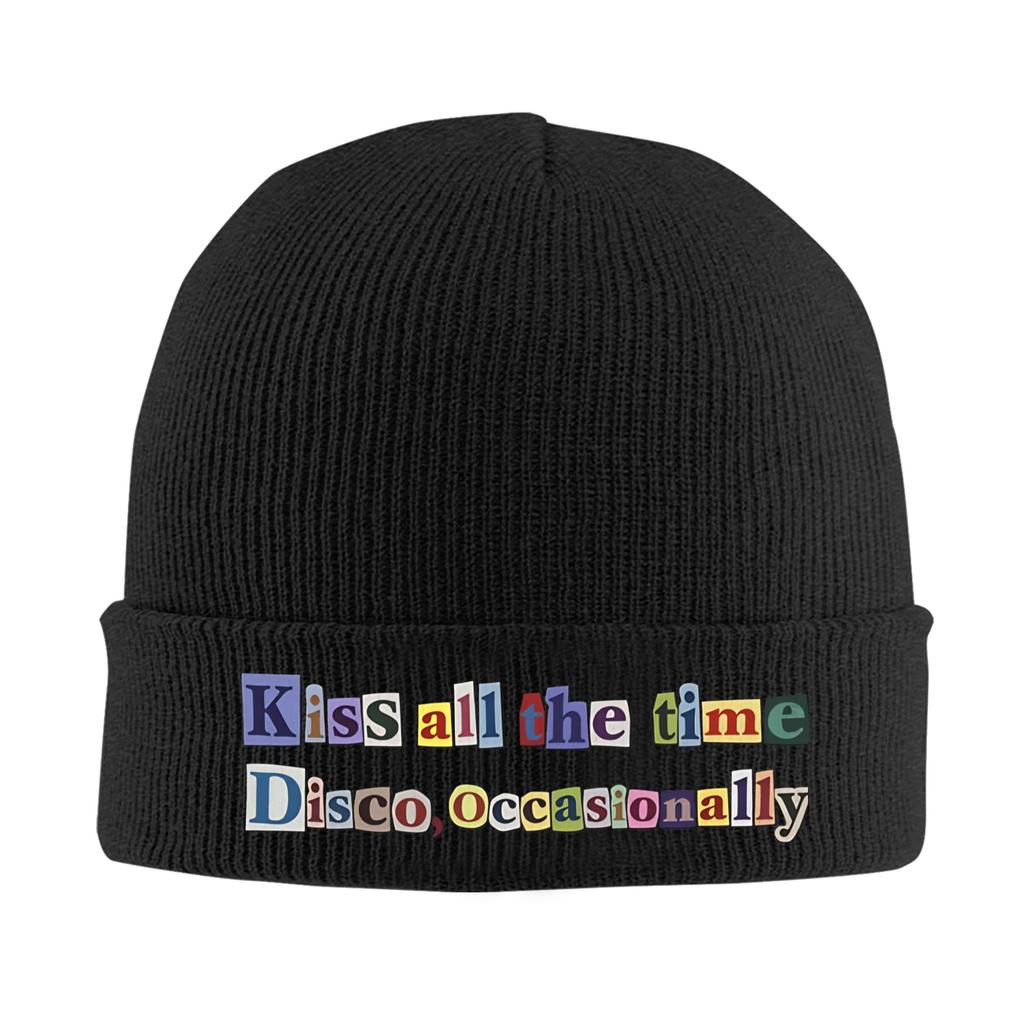 Kiss All The Time Harrys Tour Knitted Hat Beanies Autumn Winter Hats Warm Acrylic New Styles Caps Unisex Women Gift,