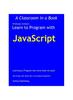 Книга Learn To Program with JavaScript