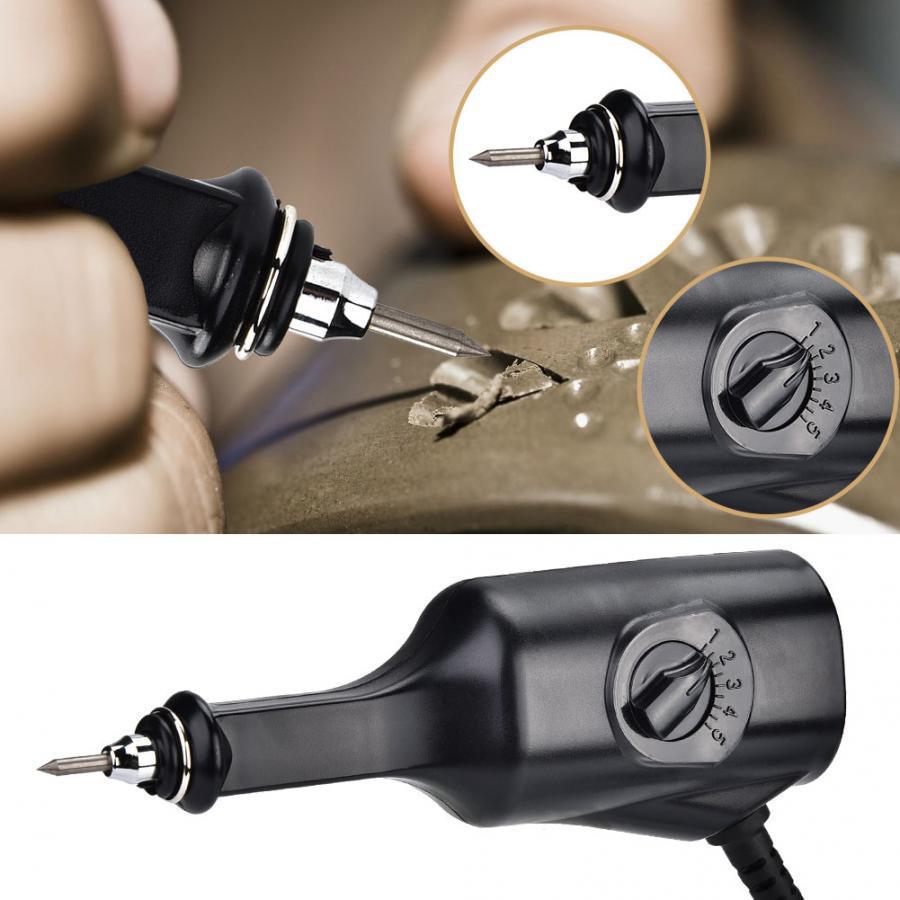 Electric Lettering Engraving Pen Small Manual Marking Marker DIY Acrylic Metal Engraving Machine China Engraving Tools