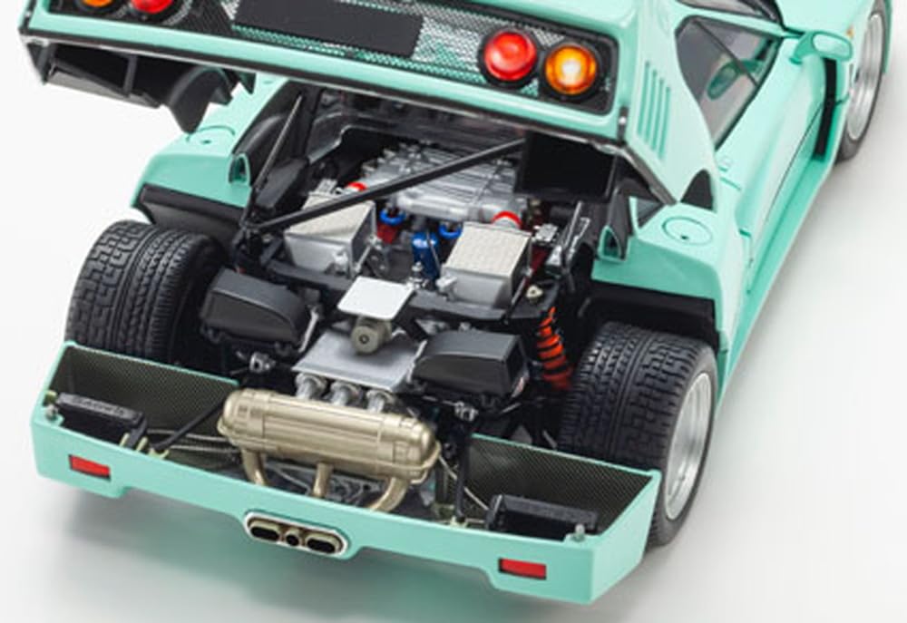 Kyosho Оригинальный масштаб 1/18 Ferrari F40 Мятно-зеленый Готовое изделие