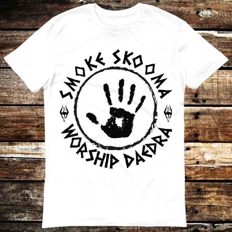 Smoke Skooma Worship Daedra Video Games E-Sports Game Online Gaming T Shirt 6364 Unisex T-Shirt