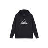 adidas Пуловер с вышитым логотипом Essential, женская толстовка с капюшоном, черная HM5278