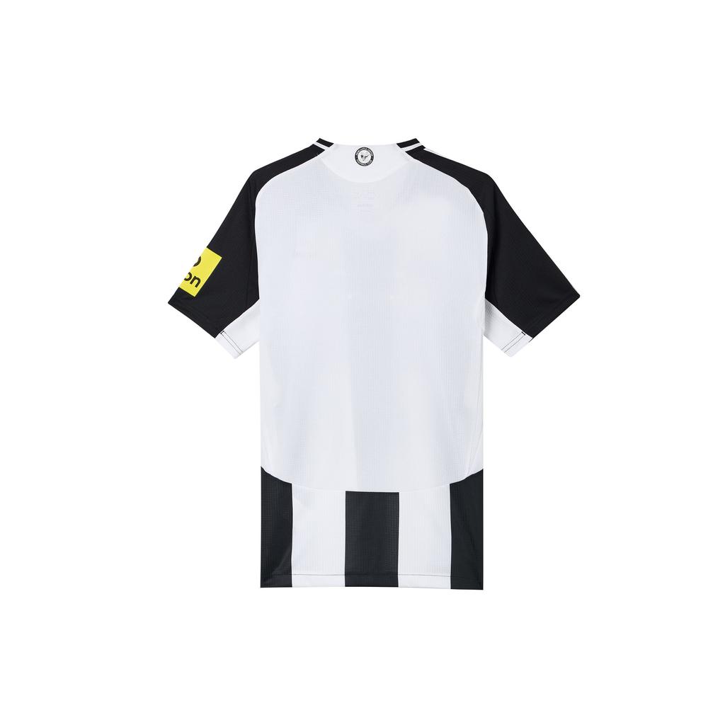 Adidas Newcastle United 24/25 Home Comfortable Letter Short Sleeve Football Shirt Men Tops Black JJ4466