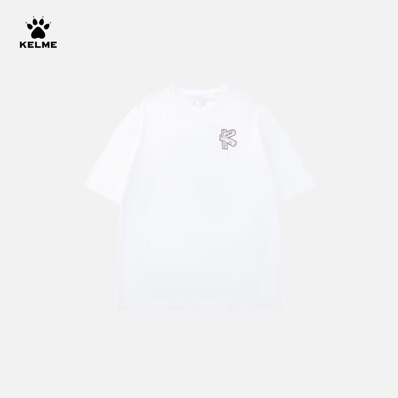 Мужская футболка KELME с круглым вырезом, быстросохнущая