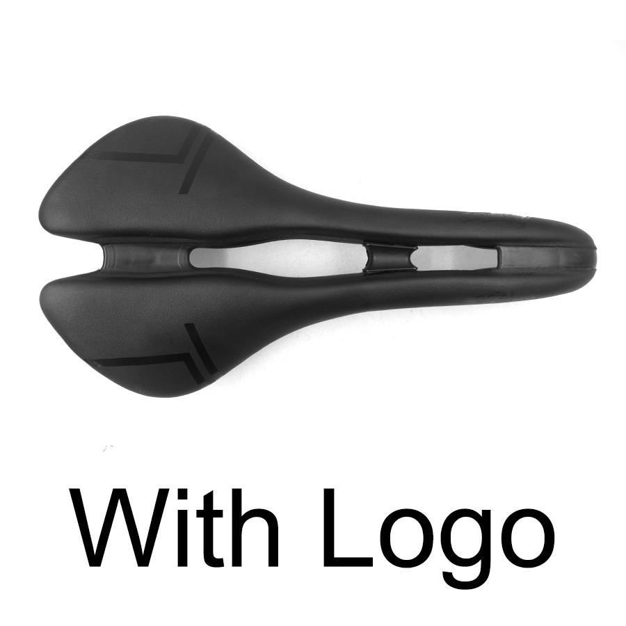 Велосипедное седло Комфорт Велоспорт MTB Шоссейный горный велосипед Подушка Сиденье Черный