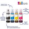 Imprimante multifonction A4 - EPSON - Ecotank ET-2870 - Wi-Fi - Réservoirs d’encre - 3 ans d’encre inclus