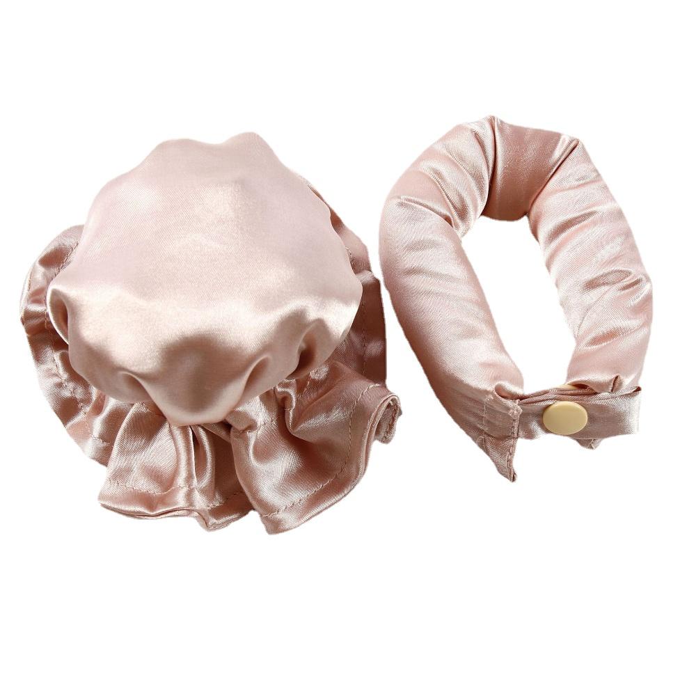 Набор из 2 шт., набор чехлов для вьющихся волос, мягкие бигуди, повязка на голову для сна, щипцы для завивки волос без нагрева, инструмент для укладки волос