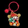 Lucky The God of Wealth Keychain Creative Chinese Style Keyring  Lunar New Year