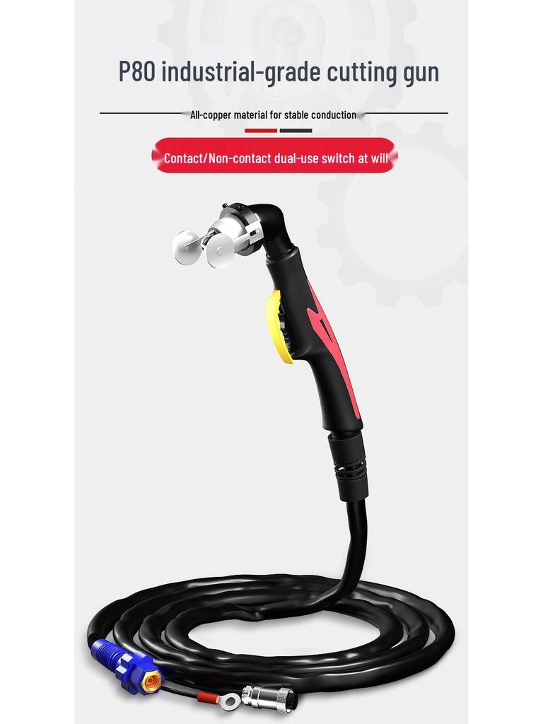 P80 Plasma Torch LGK-100/120 Fireproof Handheld Cutting Torch
