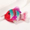 Animal Fish Hair Claw Sea Creature Large Shark Clip Creative PVC Claw Clip  Women