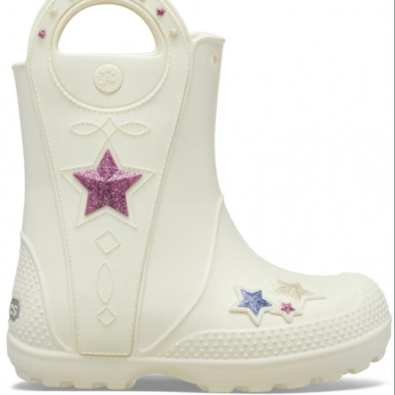Crocs Kids Handle It Western Metallic Boots 212546 2md