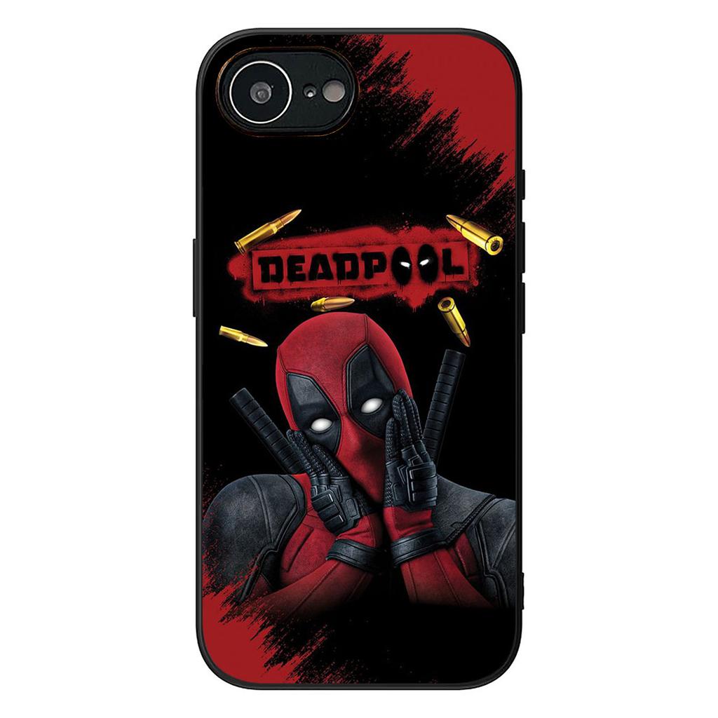 Superheroe Deadpool Marvels Phone Case for Apple iPhone 12 13 Mini XS 11 Pro Max 7 8 Plus + XR 8+ X SE 2020 SE3 Cover Casing
