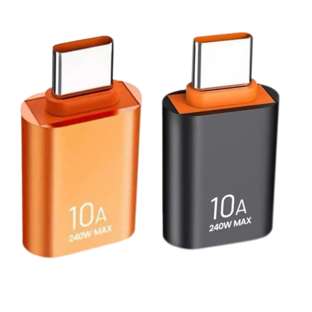 10A OTG USB/TYPEC To Type C/USB Adapter Fast Charging Adapter USB C Converter USB Type-C Converter for PC Laptops 3