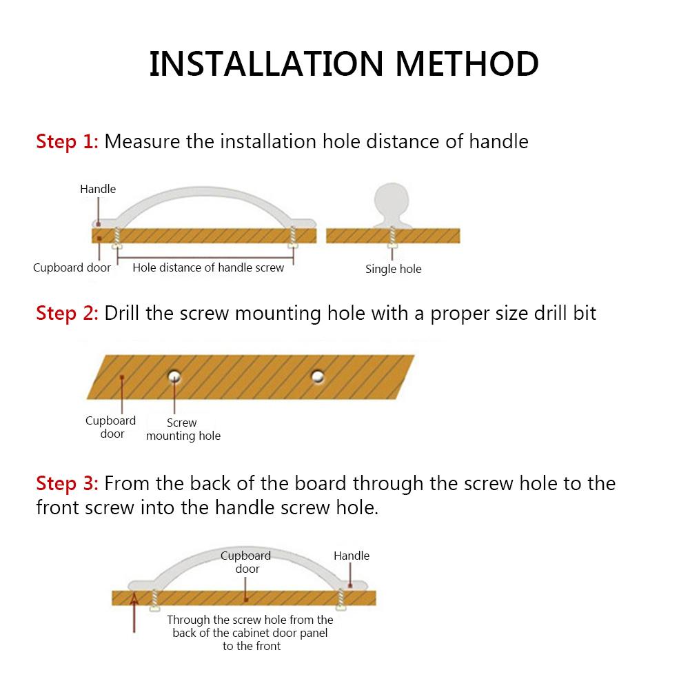 Fashion Twig Furniture Cabinet Pulls Wardrobe Door Handle Drawer Knobs