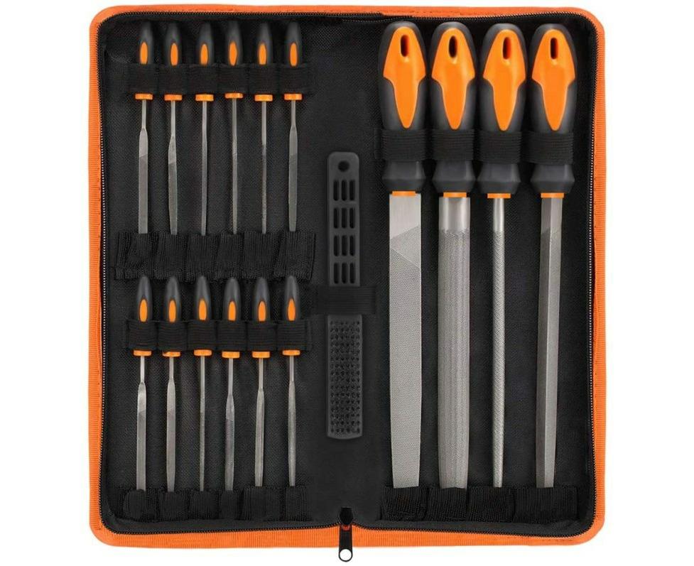 Alloy Steel File Set with Case